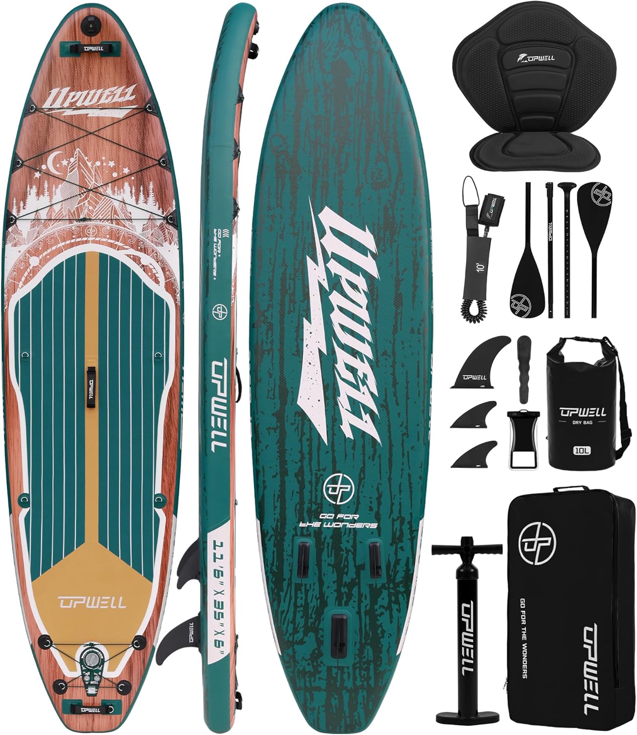 Stand Up Paddle Leash - Planche de paddle gonflable 10'6