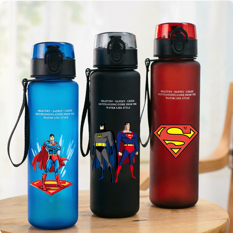 Aquatic Gym - Bouteille d'eau sport Superman 650 ml