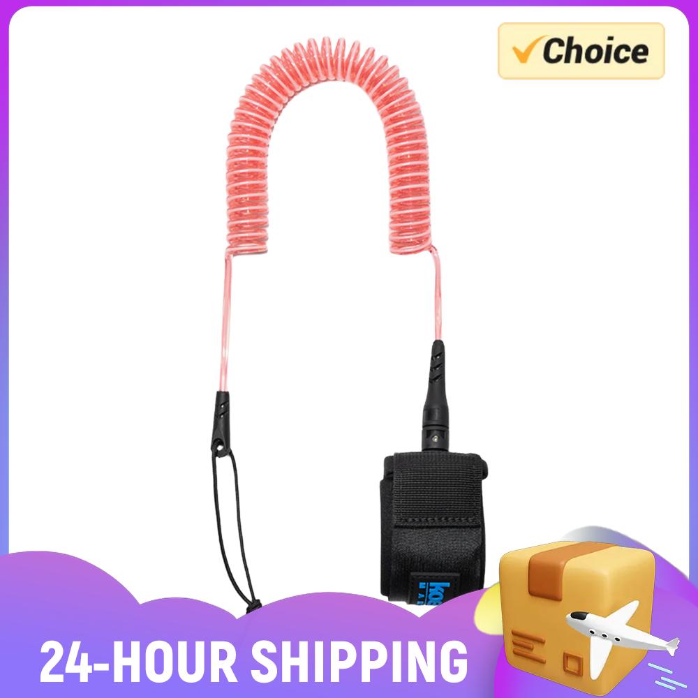 Stand Up Paddle Leash - Laisse enroulée pour SUP, cordon de