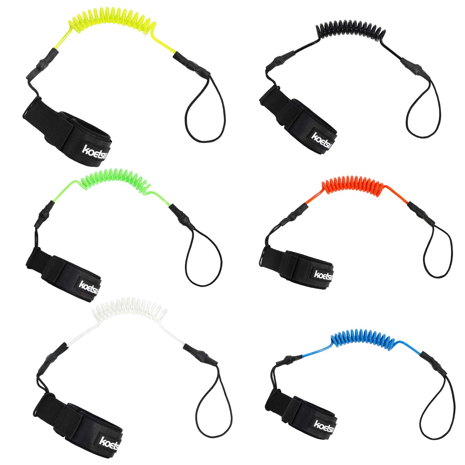 Laisse de bodyboard enroulée e - Stand Up Paddle Leash avis et prix