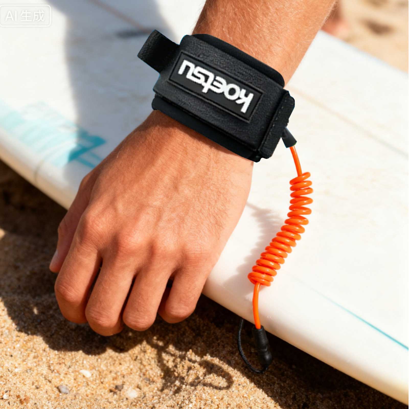Laisse de bodyboard enroulée e - Stand Up Paddle Leash avis et prix